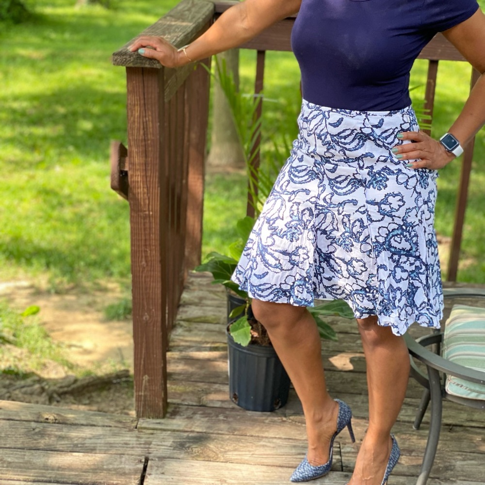 {Talbots} Like new A-line skirt only worn once.